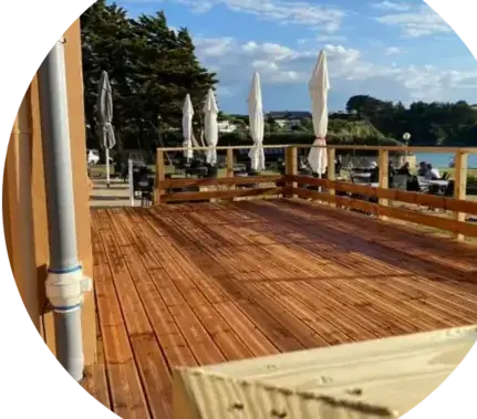 pose de terrasse en bois Lanvéoc-2