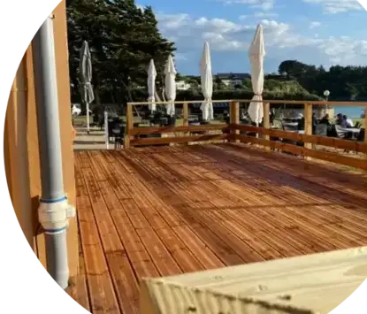 pose de terrasse en bois Saint-Nic-1